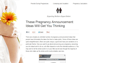 Desktop Screenshot of betterpregnancies.com